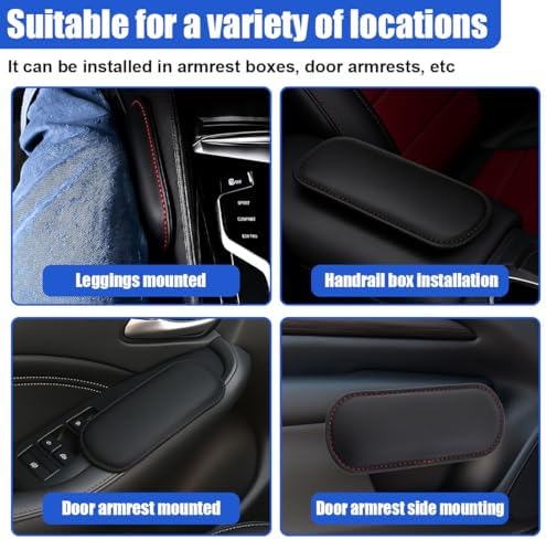 2PCS Car Door Armrest Pad, for Elbow Leg and Knee Support - Image 5