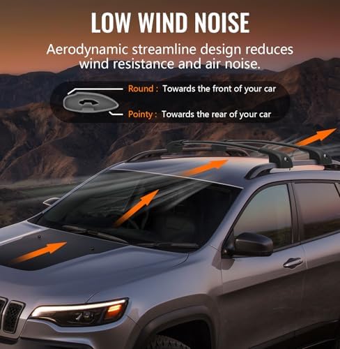 Lockable Roof Rack Cross Bars Compatible - Image 4