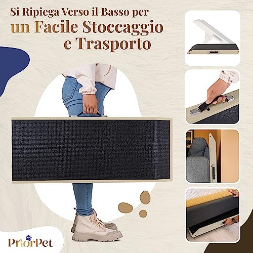 Dog ramp for Couch – Non-Slip, Sturdy Build Foldable Dog ramp – Supports up to - Image 3