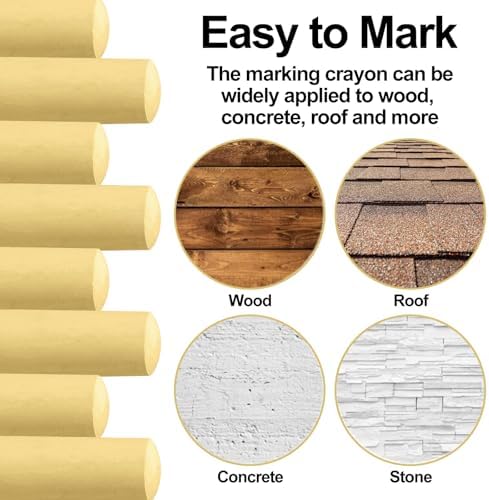 Affrolling 72 Pack Railroad Crayon Chalk Roof Mark Chalk Bulk - Image 3
