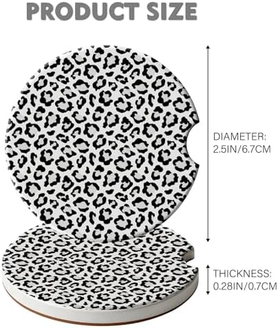2 Pack Car Coasters for Cup Holders, Cute Car Accessories Interior - Image 4