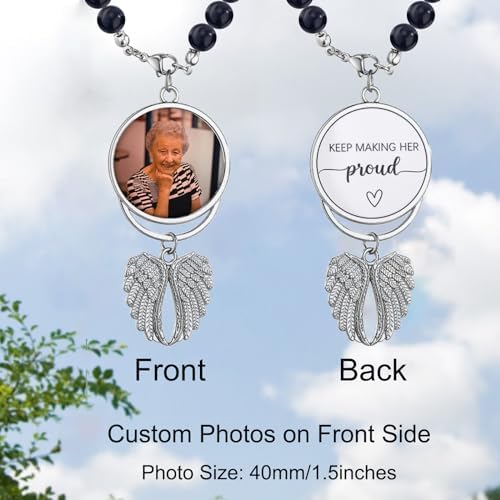Memorial Car Charm Sympathy Gifts - Image 2