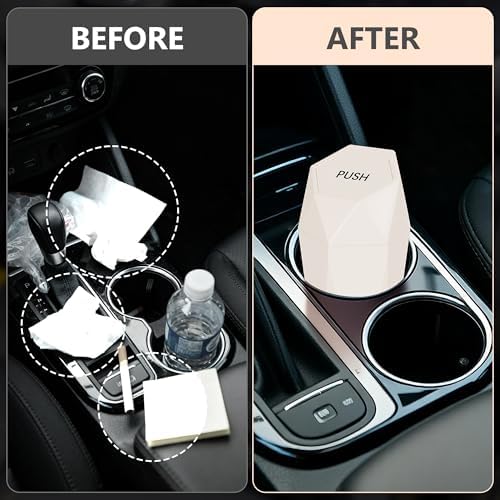 Car Trash Can with Lid, 15 Trash Bags, 1 Pack - Image 6