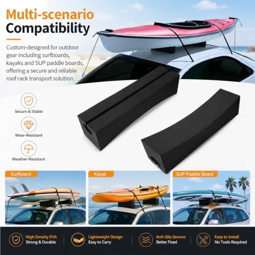 Soft Portable EVA Car Roof Racks Bars - Image 4