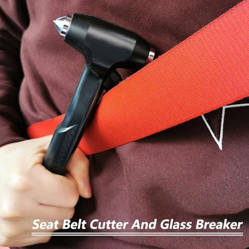 Car Window Breaker, Glass Breaker and Seatbelt Cutter, Emergency Car Glass - Image 5