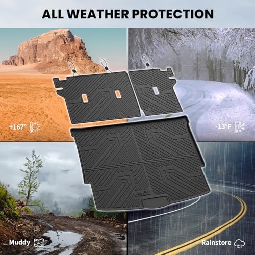 LASFIT Cargo Mats for Nissan Rogue 2026 2025 2024 2023 2022 2021 - Image 6