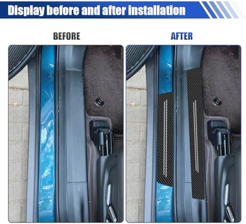 4PCS Car Door Sill Protector, Anti-Scratch Door Edge Guard - Image 5
