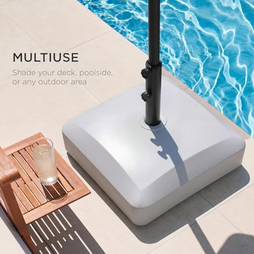 Best Choice Products 123lb Capacity Fillable Mobile Umbrella Base Heavy Duty - Image 5