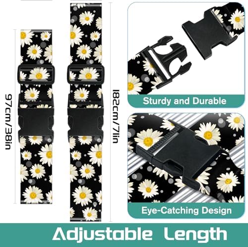 Slohif Luggage Straps for Suitcases Travel Belt Accessories Luggage Connector - Image 2