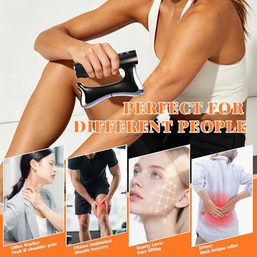 AICNLY Heated Muscle Scraper Tool Electric Vibration Scraping Massage Tool - Image 6