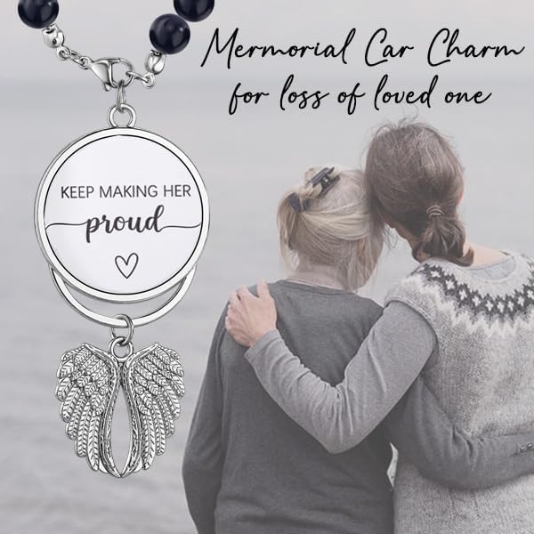 Memorial Car Charm Sympathy Gifts - Image 3