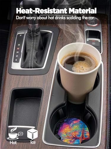 WOCOCN Car Coasters for Cup Holders - Image 3