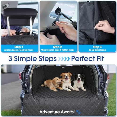 ALLANSING SUV Cargo Liner for Dogs - Image 6