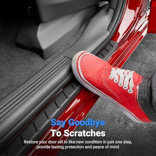 4PCS Door Sill Protector Compatible - Image 4