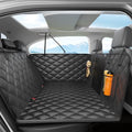 Dog Car Seat Cover for Back Seat, Hard Bottom Back SeatExtender for Dog by Lufebut