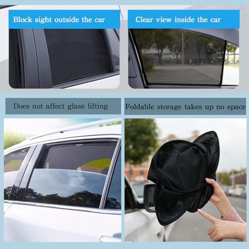 Car Magnetic Sun Protection Curtain 5PCS Fit - Image 6