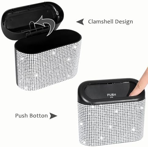 Accmor Bling Car Trash Can - Image 3