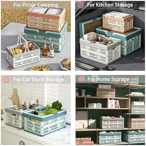 Collapsible Plastic Storage Crate - Image 6