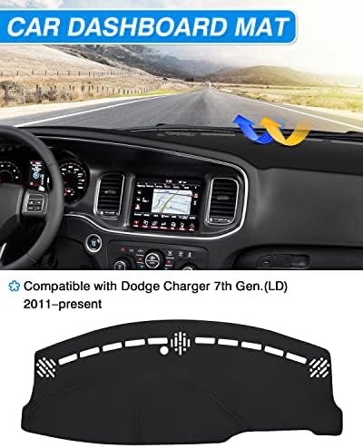 Cartist Dash Cover for Dodge Charger 2011-2023 Dashboard Cover Mat - Image 2