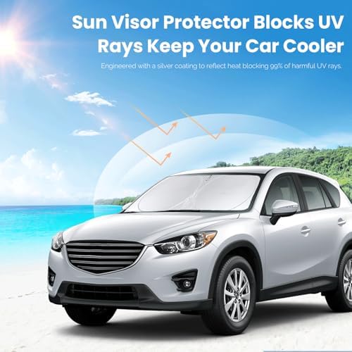 Windshield Sun Shade Compatible - Image 2
