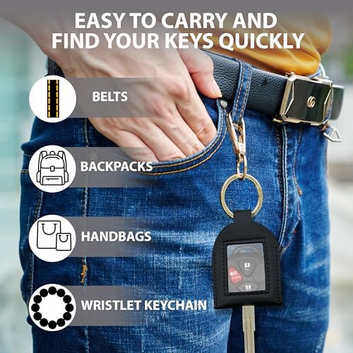 Leather Key Sleeve for Broken Car Key Loop Replacement - Image 7