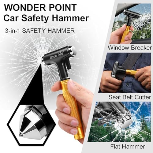 Premium Car Glass Breaker with Seat Belt Cutter - Image 3