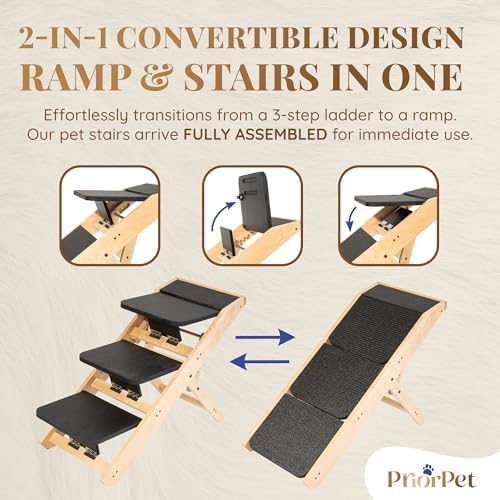 Dog ramp for Couch – Non-Slip, Sturdy Build Foldable Dog ramp – Supports up to - Image 2