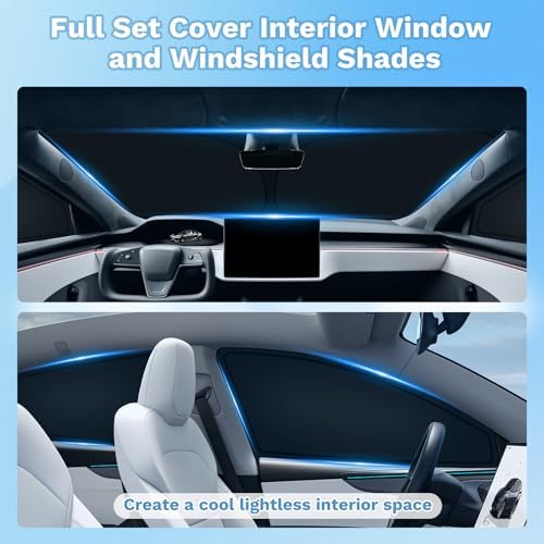 KUST Car Window Shades for Subaru Forester 2014-2017 2018 Windshield Sun Shade - Image 2