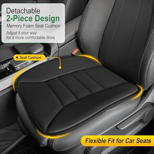 kingphenix 3-Piece Memory Foam Car Seat Cushion Set - Image 3