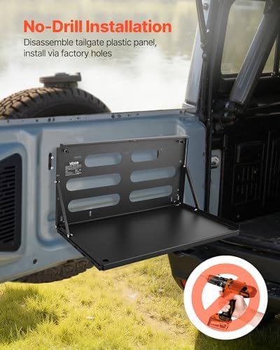 VEVOR Tailgate Table for Jeep Wrangler JL 2019 - Image 6