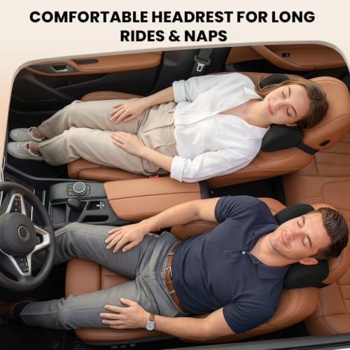 ZZ-WELL Car Headrest Pillow, Car Neck Pillow - Image 4