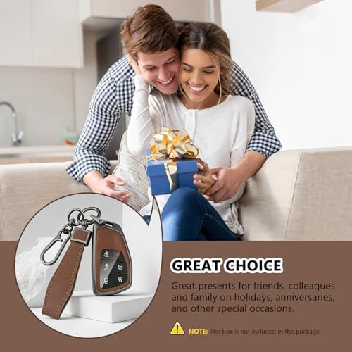 for Chevy Key Fob Cover PU Leather - Image 5