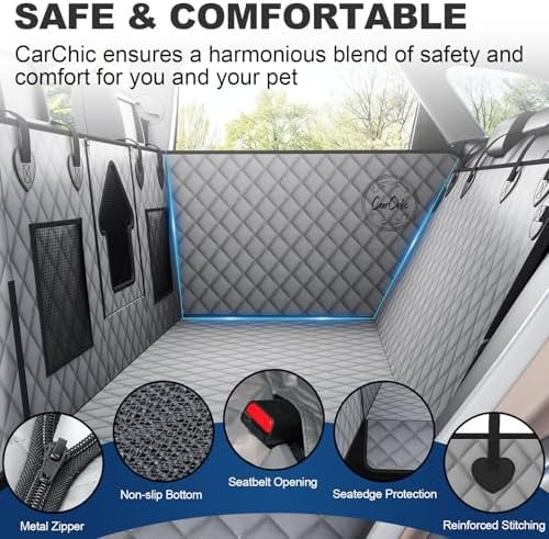Dog Car Seat Cover for Back Seat - Image 3