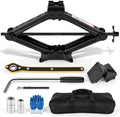 2 Ton Scissor Jack, 4409 Lbs Car Jack Kit by Unknown