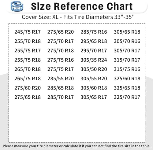 OutdoorLines Waterproof Tire Covers Set of 4 - Image 7