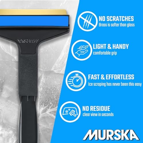 L&P Car Design A053-2 Set of 2 Pieces ice Scraper Murska 210mm ice Scraper - Image 2