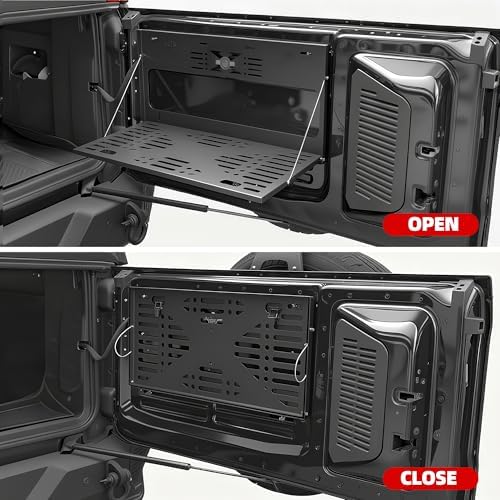 X-Style Tailgate Table for Ford Bronco 2/4 Door 2021-2025, US Flag No-Drill - Image 6