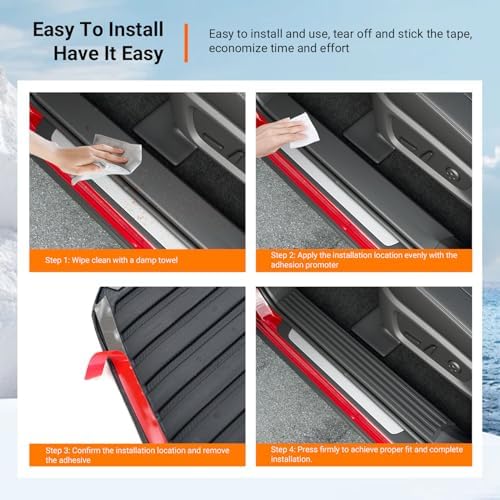 powoq Interior Door Sill Protector Compatible - Image 6