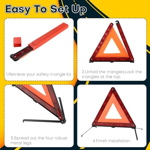 Reflective Safety Triangle Kit - Image 3