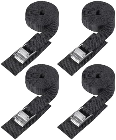 Ayaport Lashing Straps with Stainless Steel Buckles Adjustable Cam Buckle Tie by Ayaport
