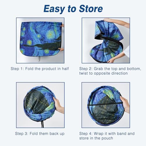 Car Windshield Sun Shade Reflective UV Foldable Front Sunshade - Image 6