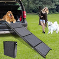 GaliGali Dog Ramp for Car, Portable Folding Pet Stair 71" Long&19.7" Wide by GaliGali