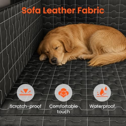 IJVAE SUV Cargo Liner for Dogs, Waterproof Dog Trunk Cover - Image 2