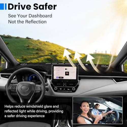 Dash Cover Mat Compatible with Toyota Corolla 2019-2026 - Image 5