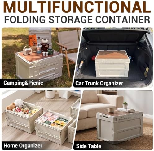 Industrial Folding Storage Container, Heavy Duty Plastic Storage Bins - Image 7