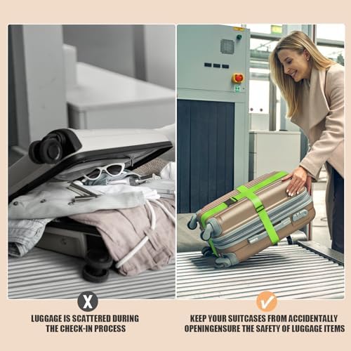 BILIONE Luggage Straps for Suitcases - Image 4