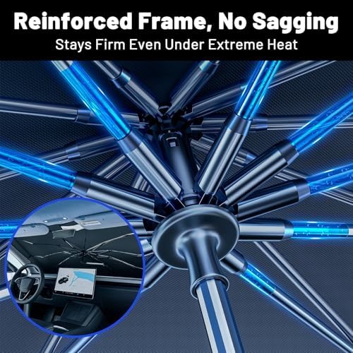 Car Windshield Sun Shade Umbrella - Image 5