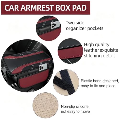 NBTEPEM 10 Pcs Car Floor Mats Full Set & Sport Leather Steering Wheel Cover - Image 5