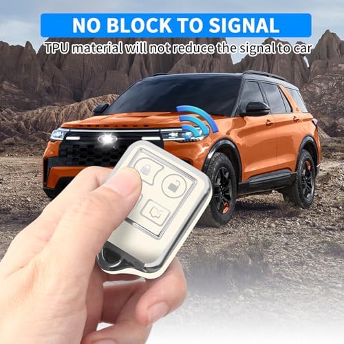 QBUC for Ford 4 Buttons Key Fob Cover - Image 4