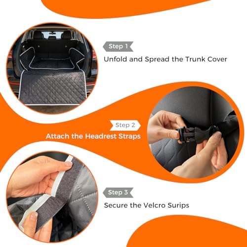 SUV Cargo Liner for Dogs, Waterproof Pet Trunk Cover for SUVs - Image 5